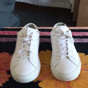 Classic White Men's Sneakers